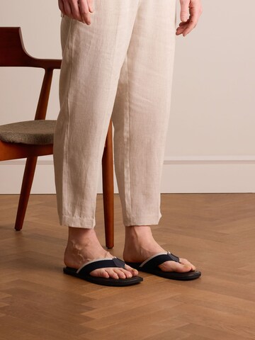 MANFIELD Sandals in Blue: front