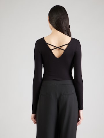 ABOUT YOU Блуза боди 'Diana' в черно