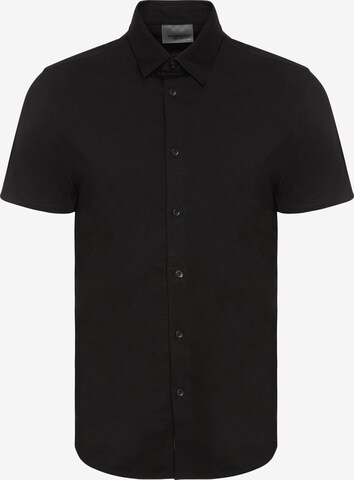 DRYKORN Regular fit Button Up Shirt 'Spin' in Black: front