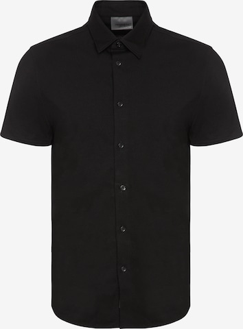 DRYKORN Regular fit Button Up Shirt 'Spin' in Black: front