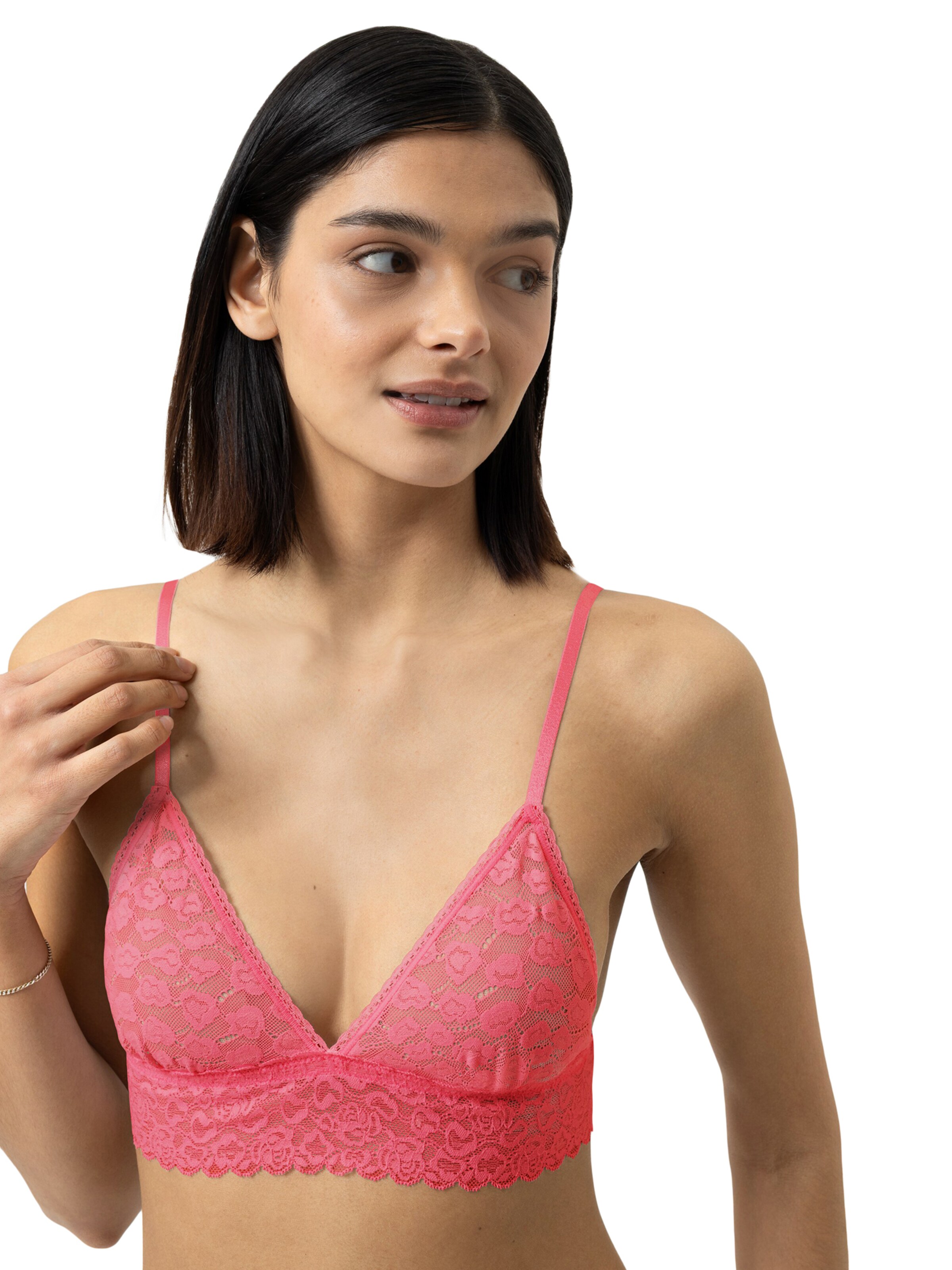 Triangle Soutien-gorge 'Savage Lace' Mey en rose
