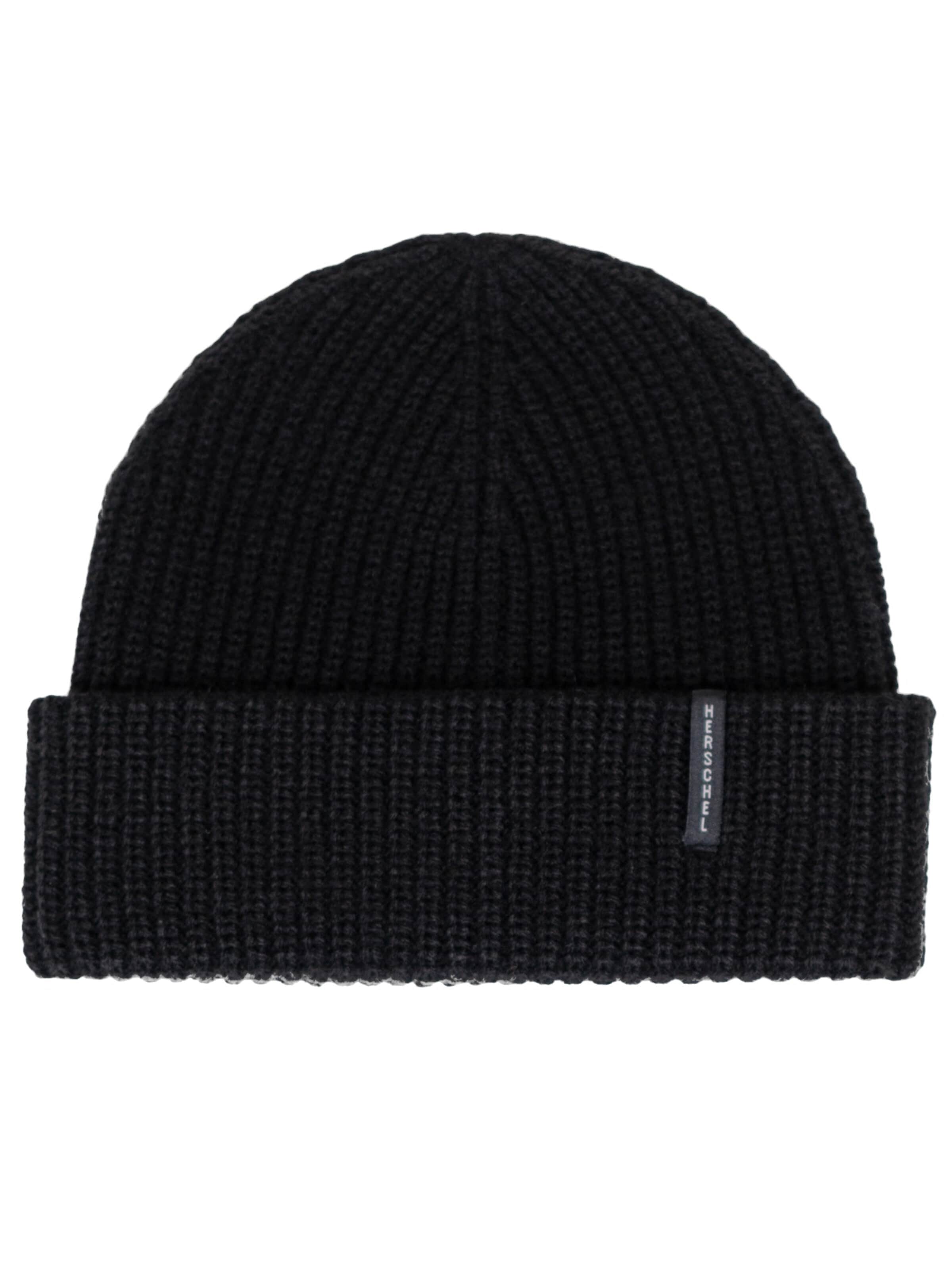Herschel Beanie 'Watch' in Black: front