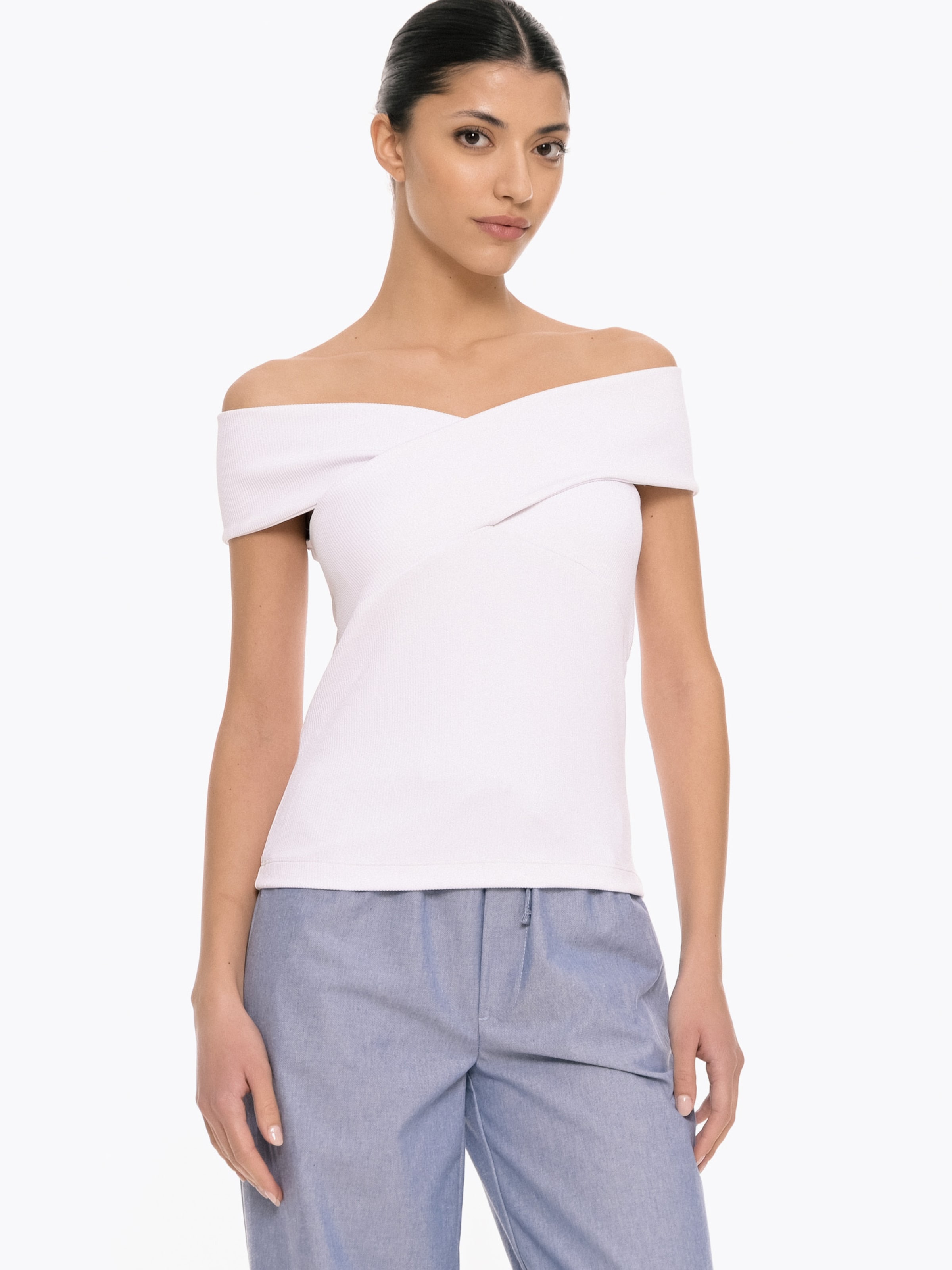 4TAILORS T-shirt i vit