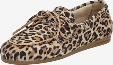 Chaussure basse PAVEMENT en beige : devant