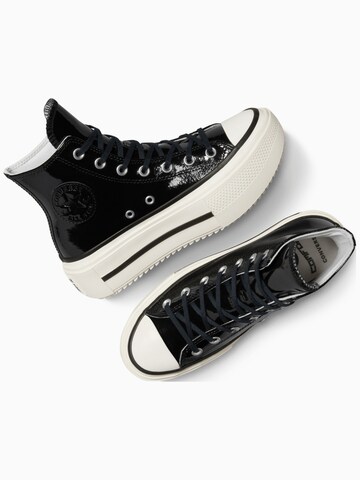 Baskets hautes 'CTAS LIFT DOUBLE STACK' CONVERSE en noir