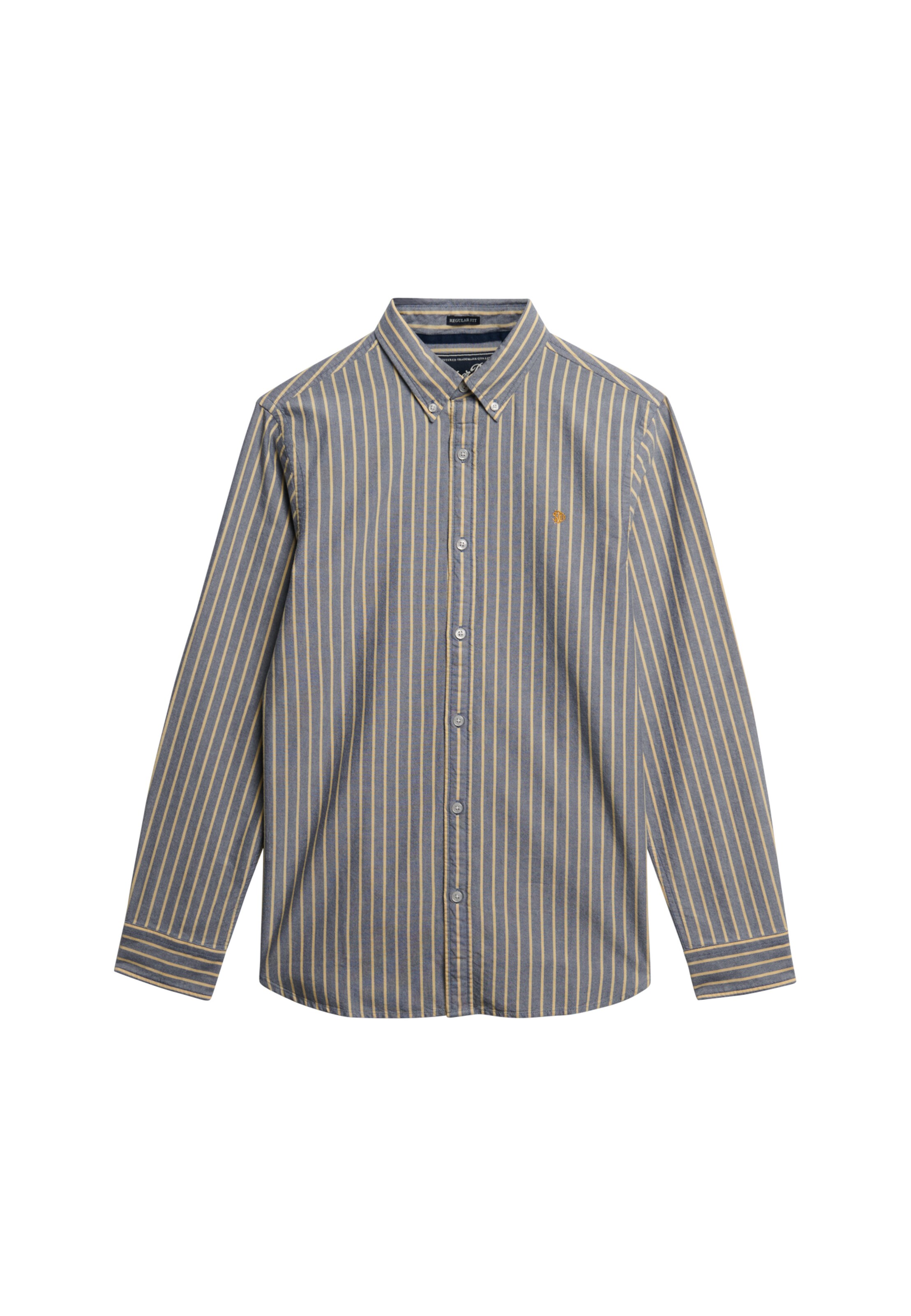 Superdry Overhemd in Groen: voorkant