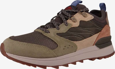 MERRELL Baskets basses en beige / marron / vert, Vue avec produit