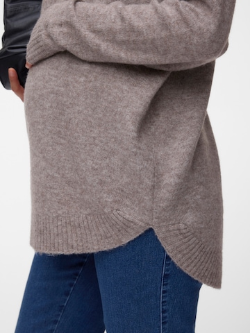 pilka Vero Moda Maternity Megztinis 'VMMPLAZA'