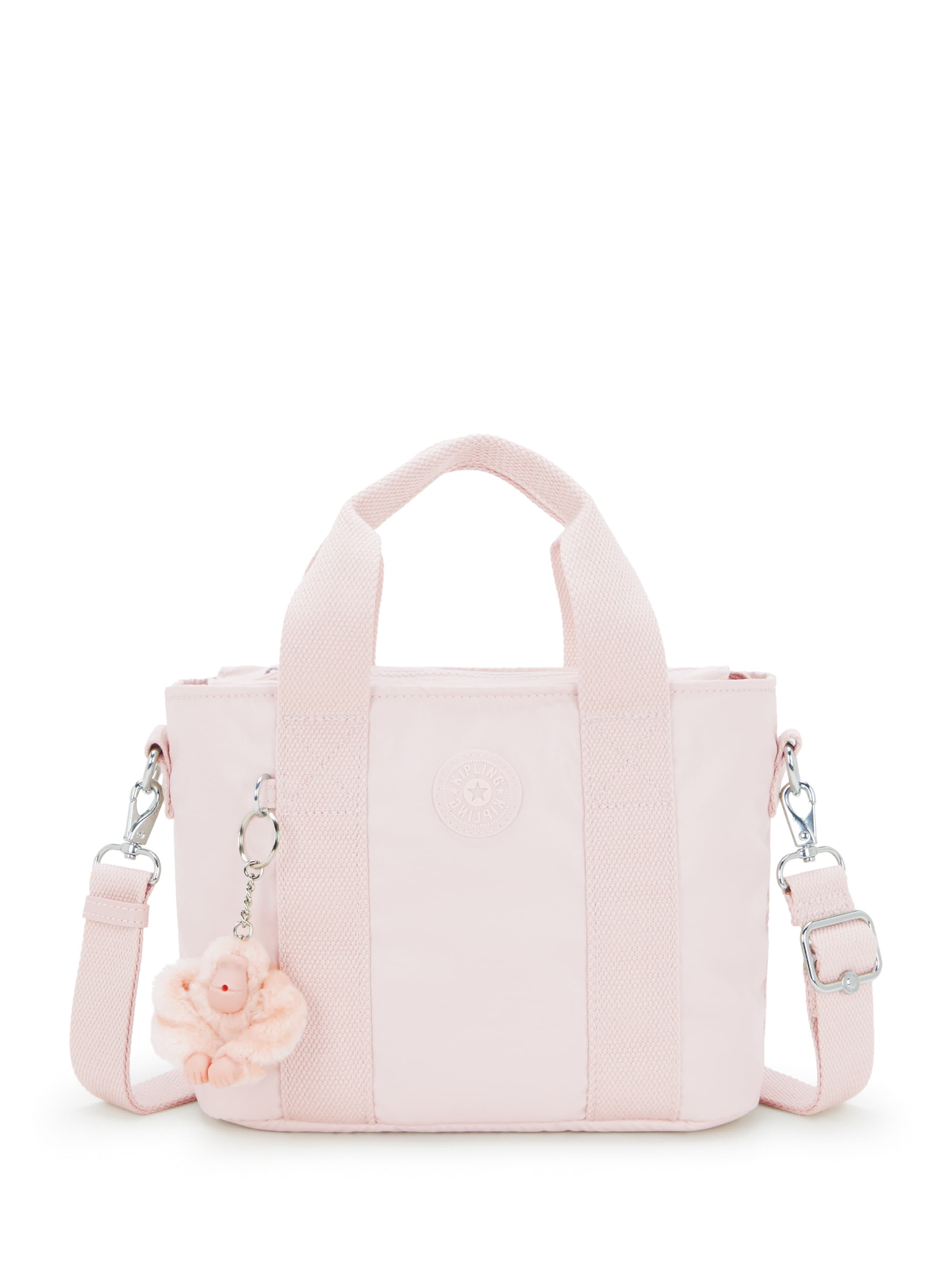 KIPLING Håndtaske 'Minta' i pink: forside