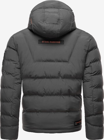 STONE HARBOUR Winter Jacket 'Arvidoo' in Grey