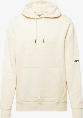 Sweat de sport 'DreamBlend' Reebok en beige : devant