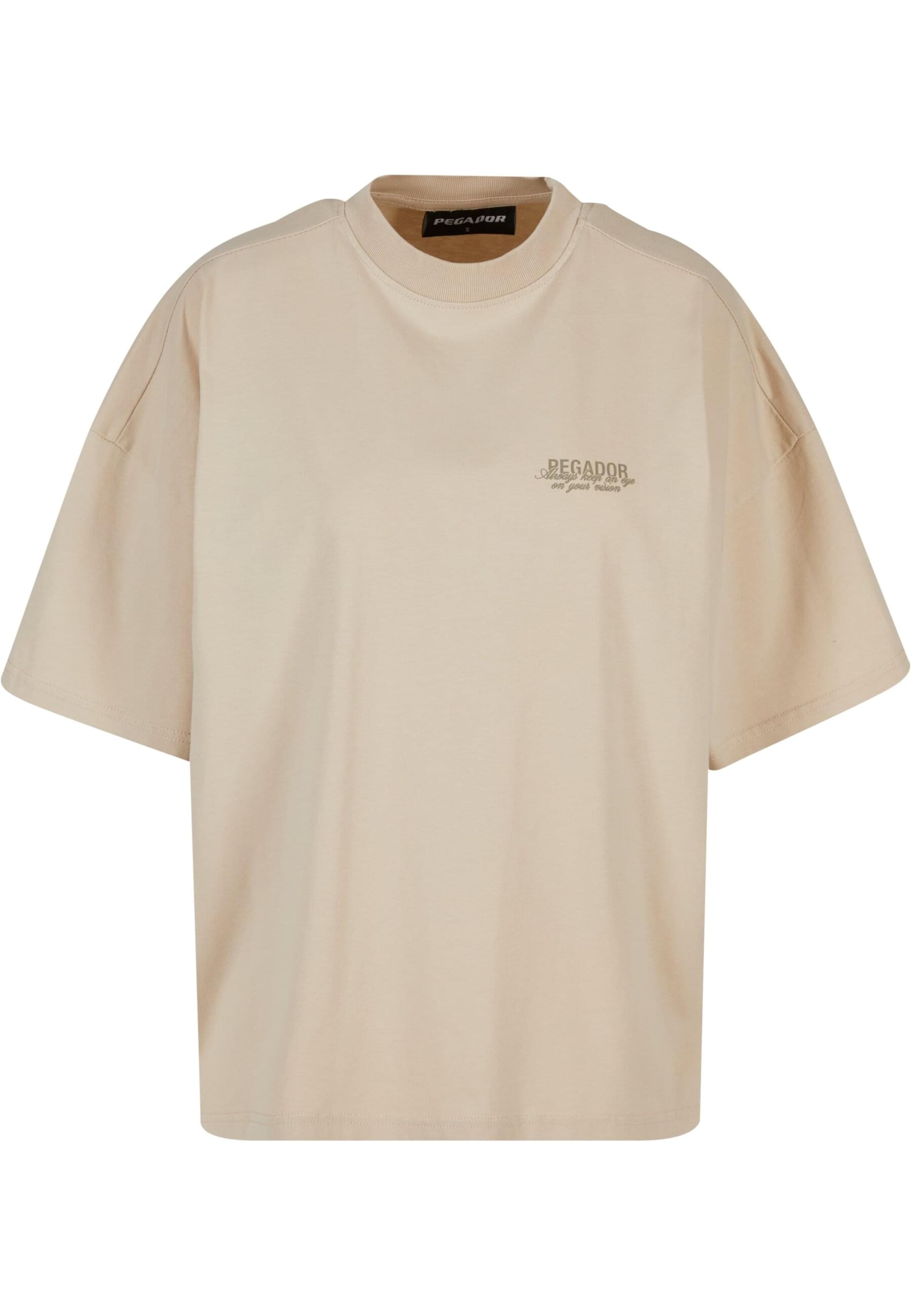 T-shirt 'Akira' Pegador en beige : devant