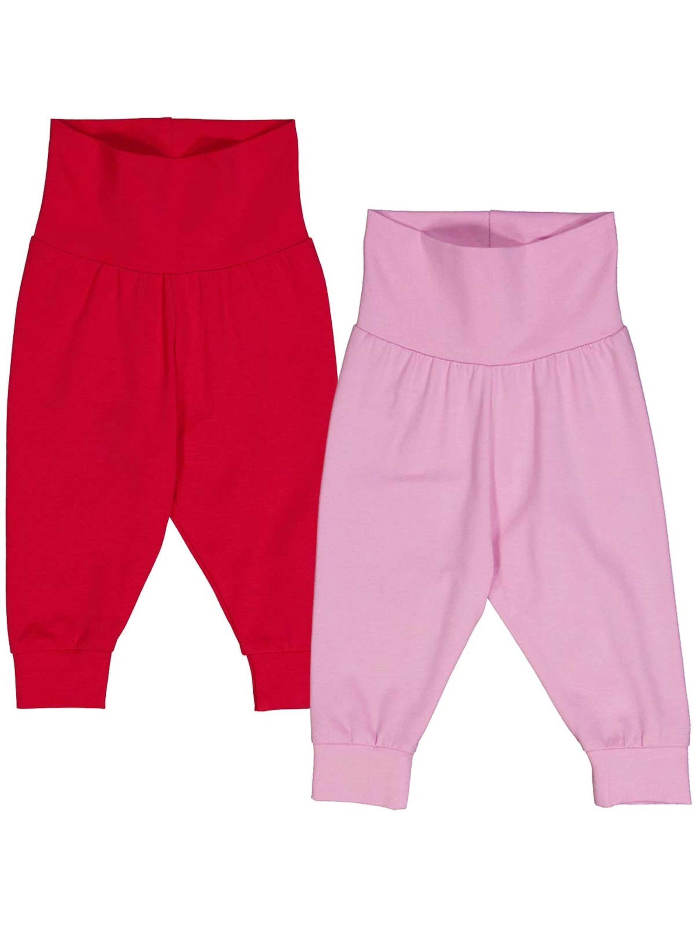 Fred's World by GREEN COTTON - Tapered Calças em rosa: frente