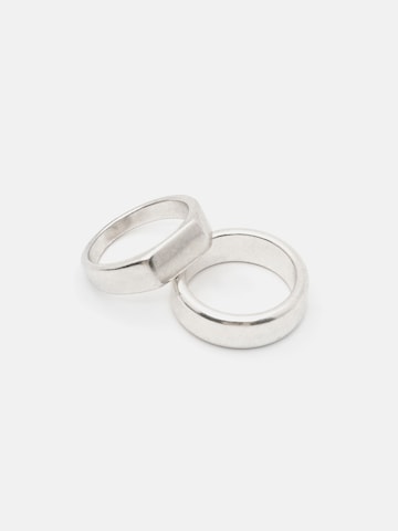 Pull&Bear Ring 'ANILLOS' in Silver