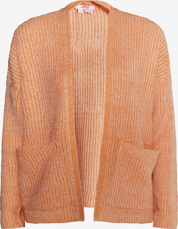 MYMO Плетена жилетка 'Blonda' в оранжево: отпред