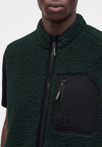 Gilet 'MUZZER FUZZAR' Volcom en vert