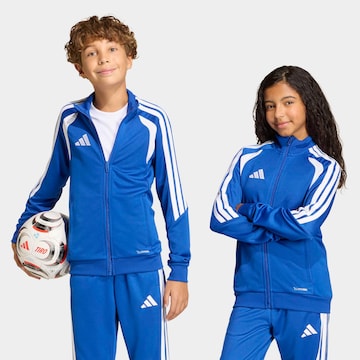 ADIDAS PERFORMANCE Athletic Jacket in Blue