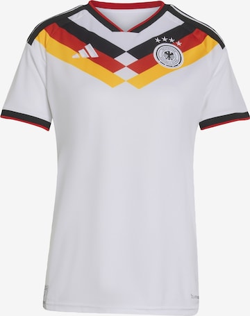 Maglia trikot 'Germany 26 Women's Team Home' di ADIDAS PERFORMANCE in bianco: frontale