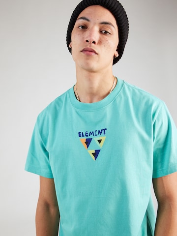 ELEMENT T-Shirt 'CONQUER' in Blau