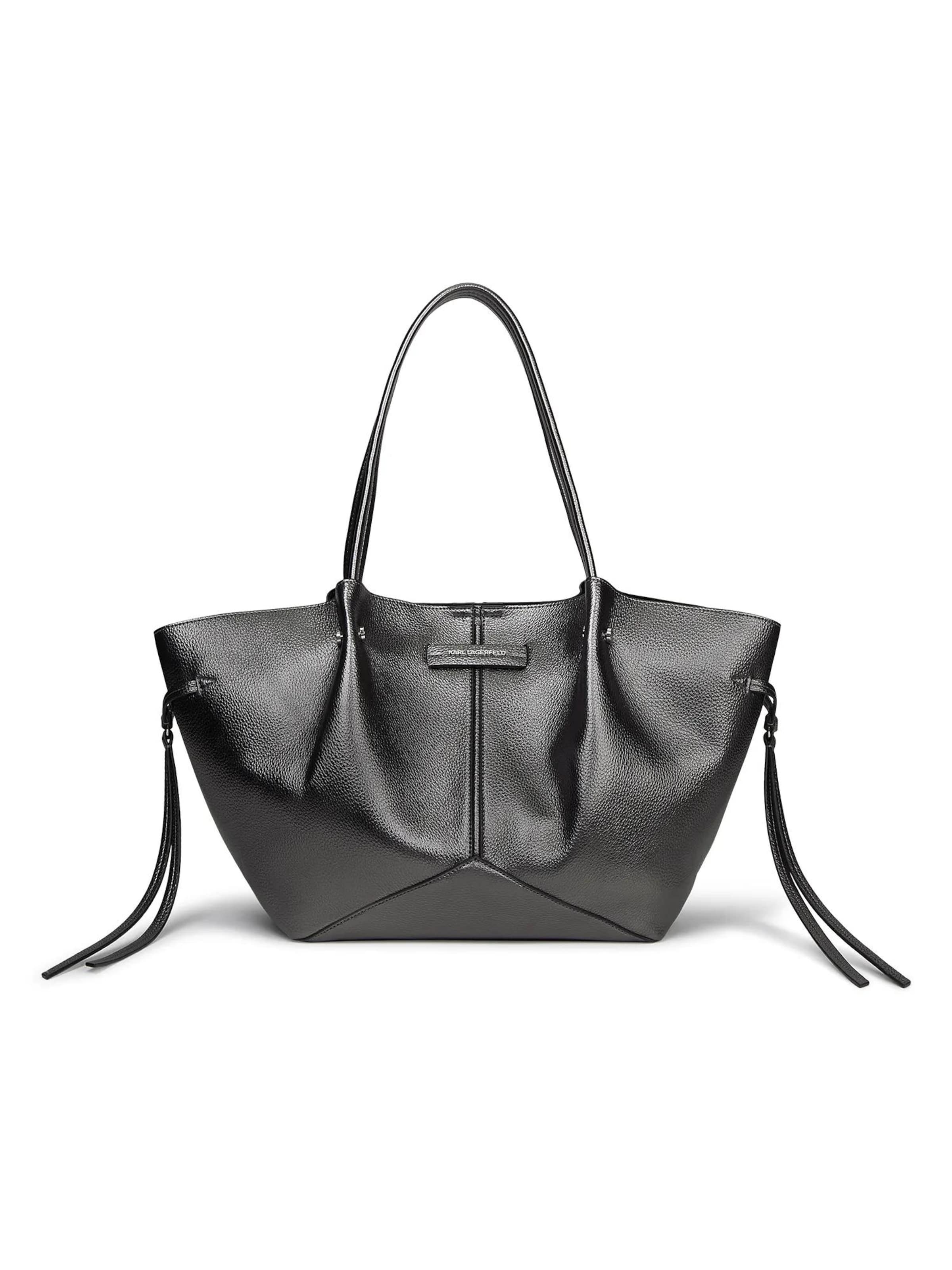 Karl Lagerfeld Shopper táska - szürke: elől
