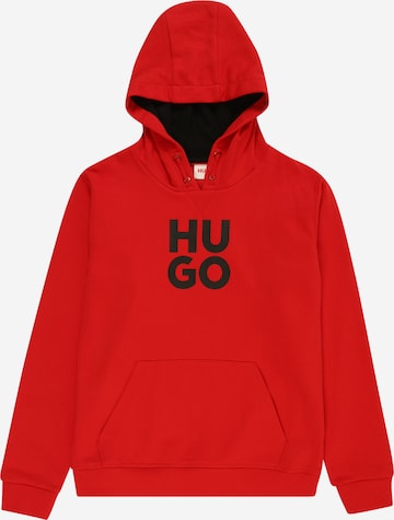 HUGO Red Sweatshirt in Red: front