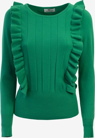 Influencer Sweater in Green: front