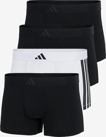ADIDAS SPORTSWEAR Boxershorts 'Active Flex Cotton 3 Stripes' in Schwarz: Vorderseite