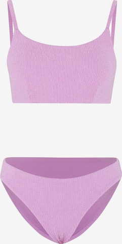 CHIEMSEE Bikini ' Bikini Tight Fit ' in Purple: front