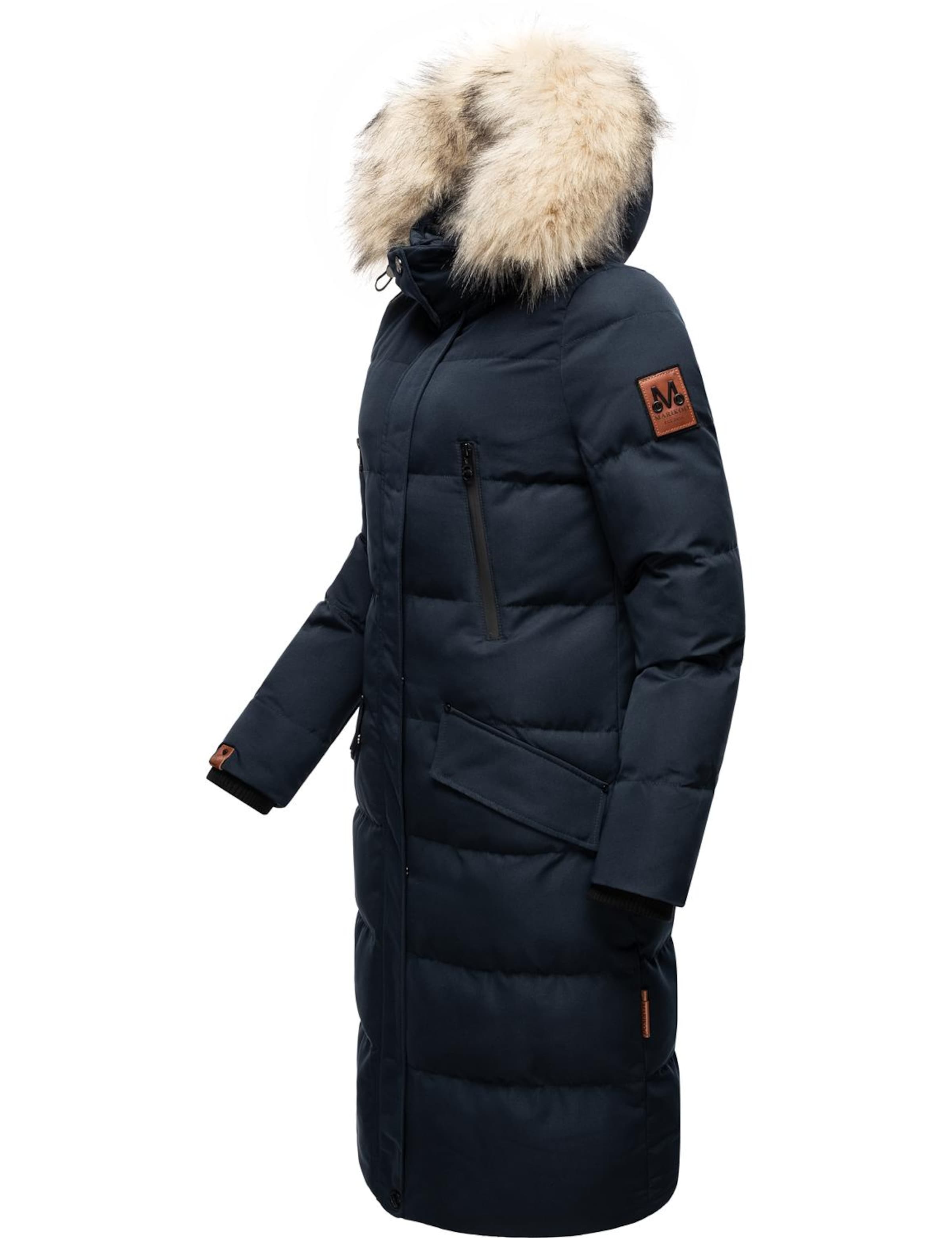 Manteau d’hiver 'Schneesternchen' MARIKOO en bleu
