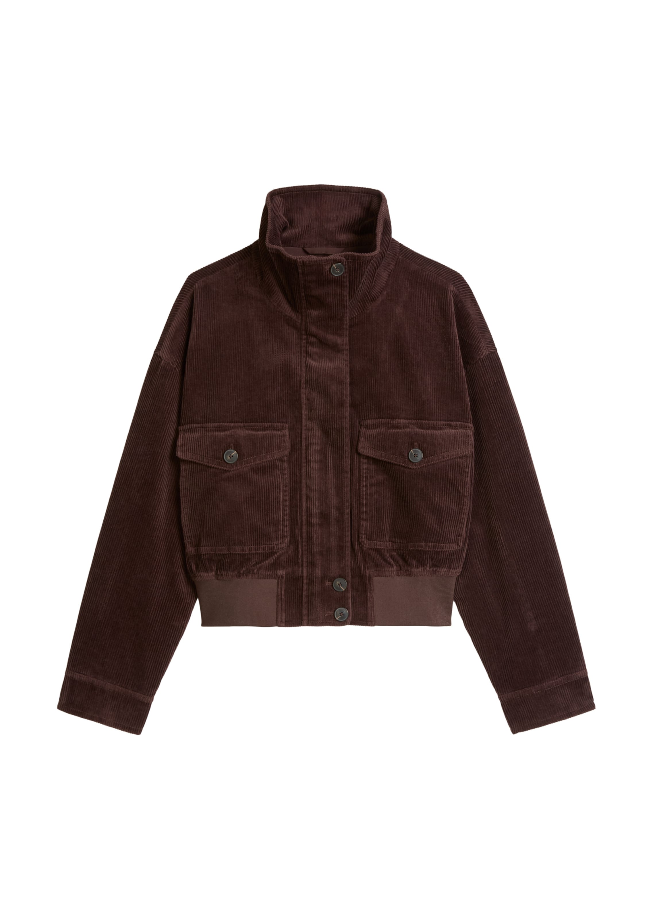 Marc O'Polo DENIM Jacke in Braun: Vorderseite