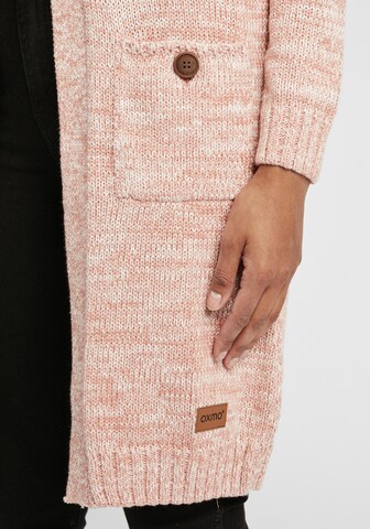 Oxmo Knit Cardigan 'Philetta' in Pink