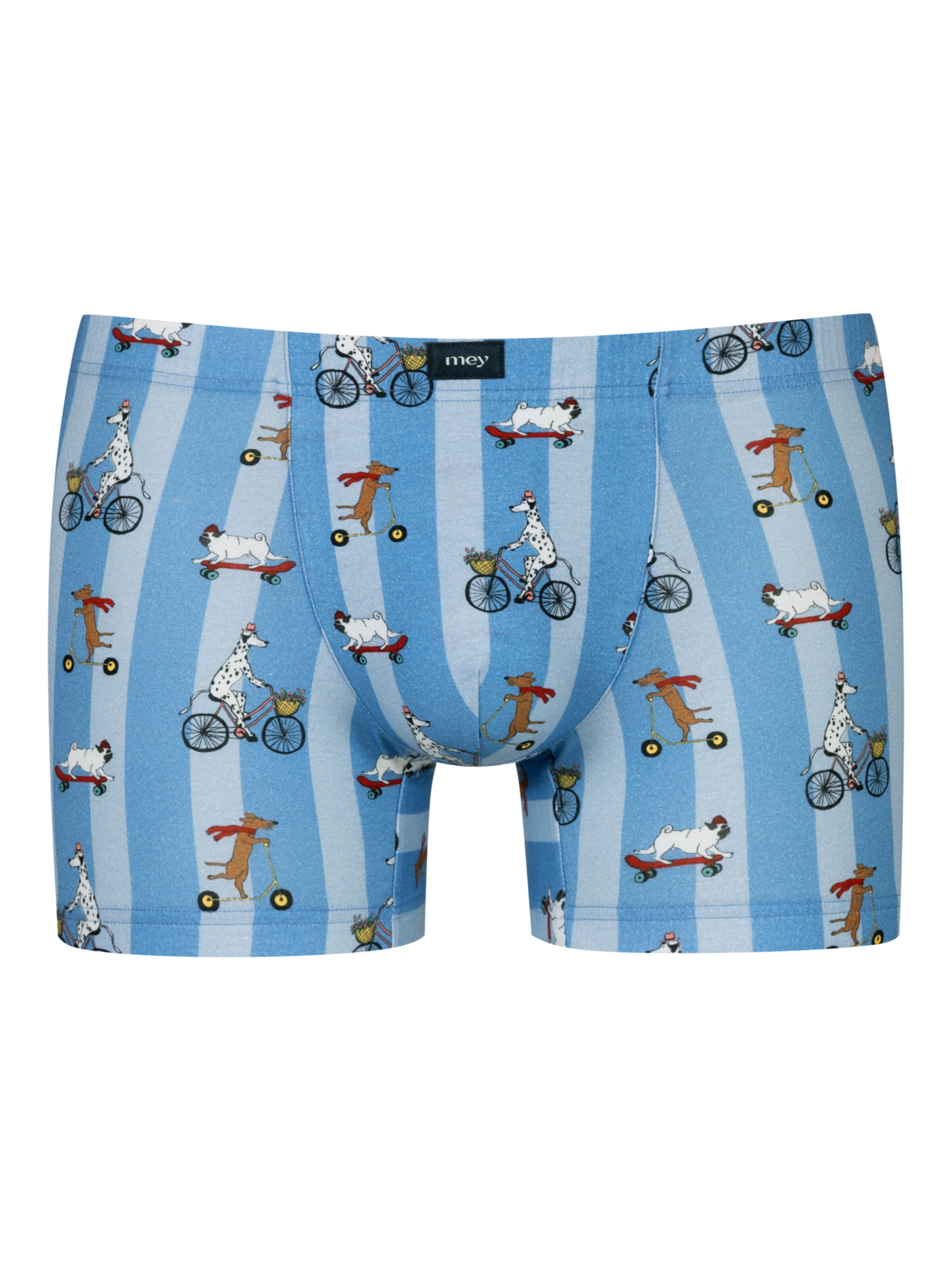 Mey Boxer shorts in Blue / Sky blue / Red / White, Item view
