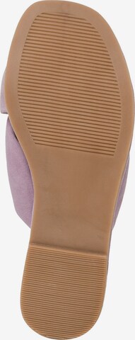 TAMARIS Mules in Purple