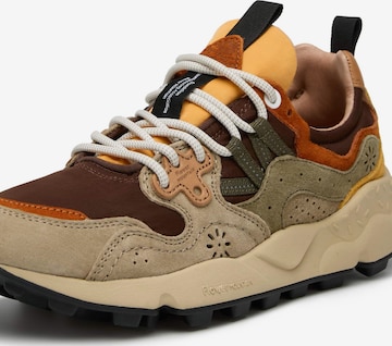 Flower Mountain Sneakers laag 'YAMANO 3 UNI' in Grijs: voorkant