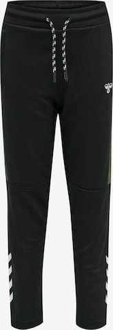 Hummel Workout Pants in Black: front