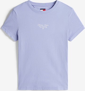 Tommy Jeans Футболка 'Ess' в Синий: спереди