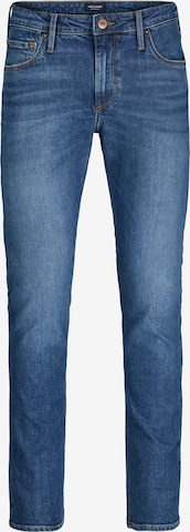 mėlyna JACK & JONES Prigludęs Džinsai 'JJITIM JJEVAN': priekis