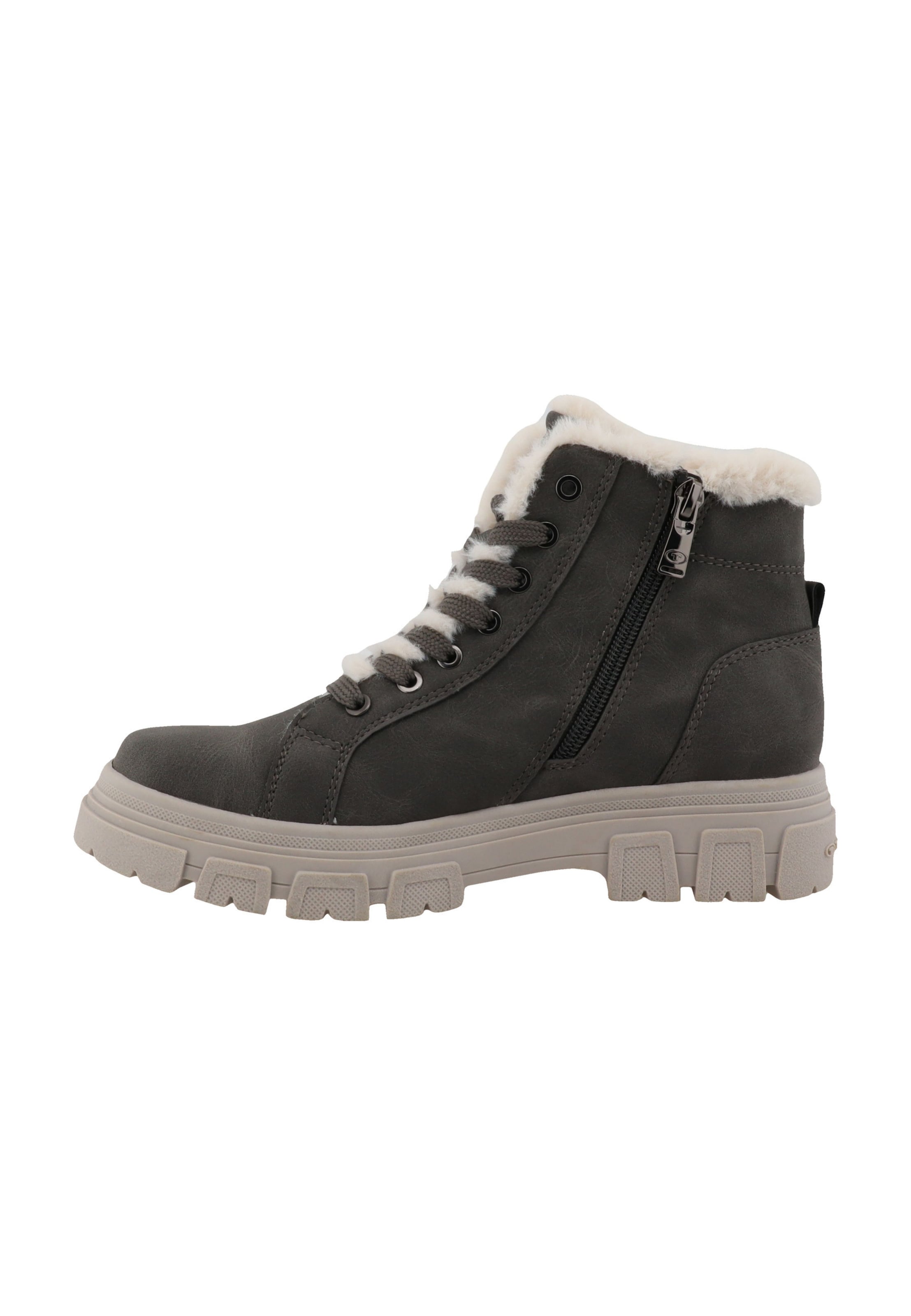 TOM TAILOR Stiefel in Grau
