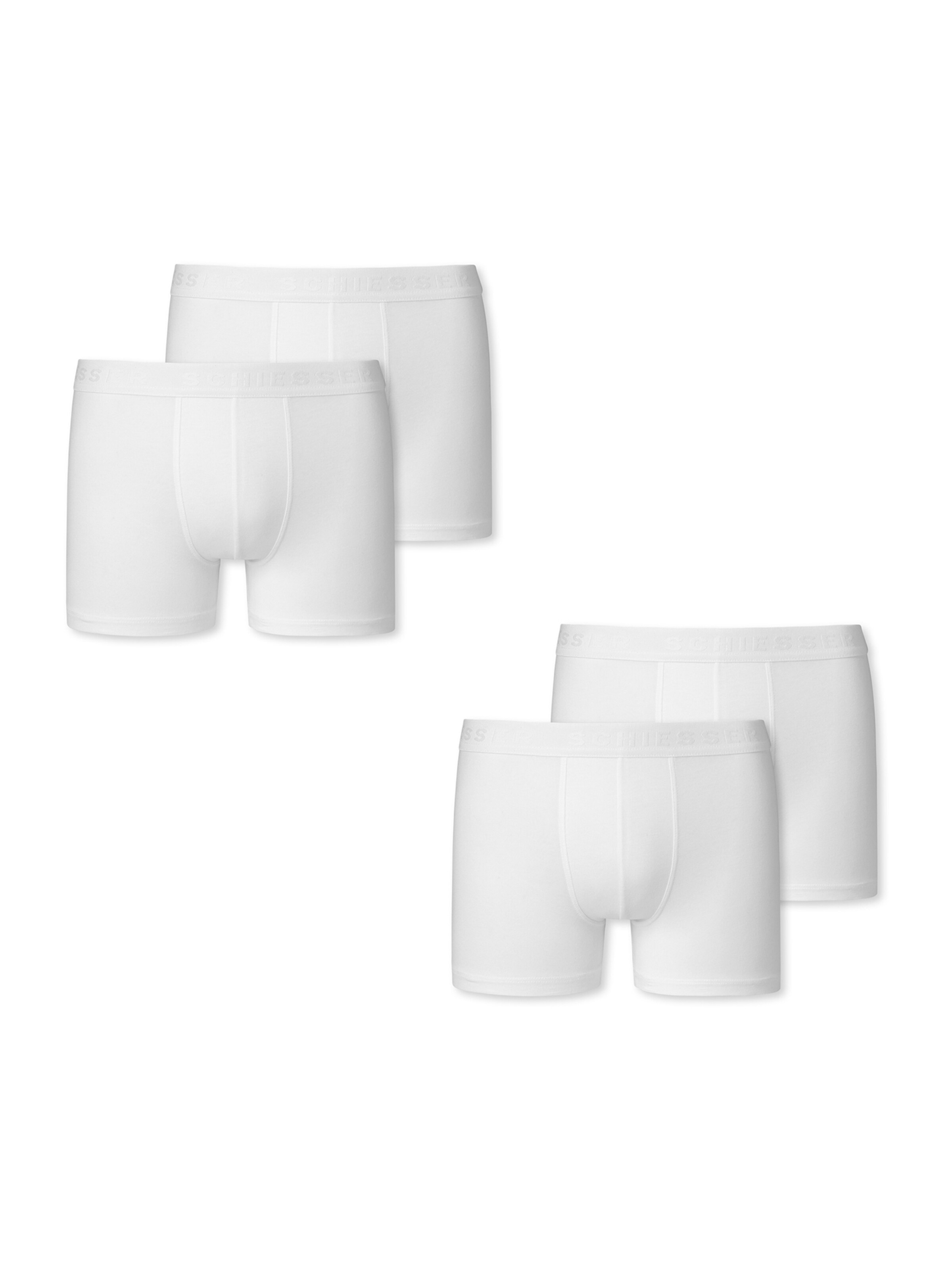 SCHIESSER Underpants in White: front