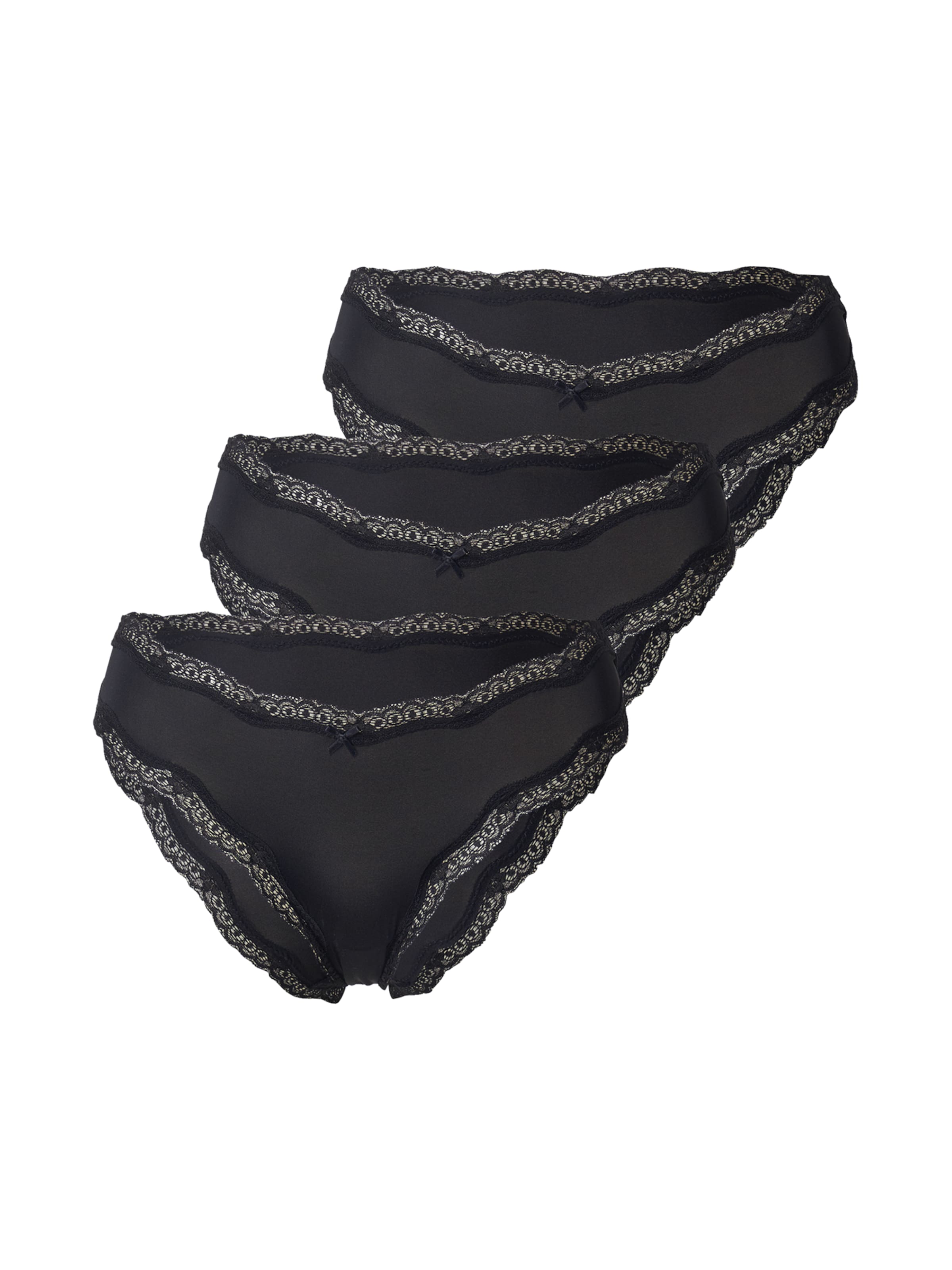 ETAM Slip 'Jim Micro' in Schwarz: Vorderseite