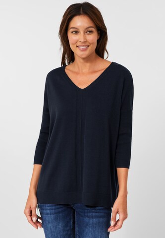 Pull-over CECIL en bleu : devant