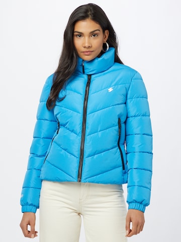 Superdry Jacke in Blau: predná strana