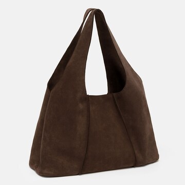 Les Visionnaires Schultertasche 'Paz' in Braun