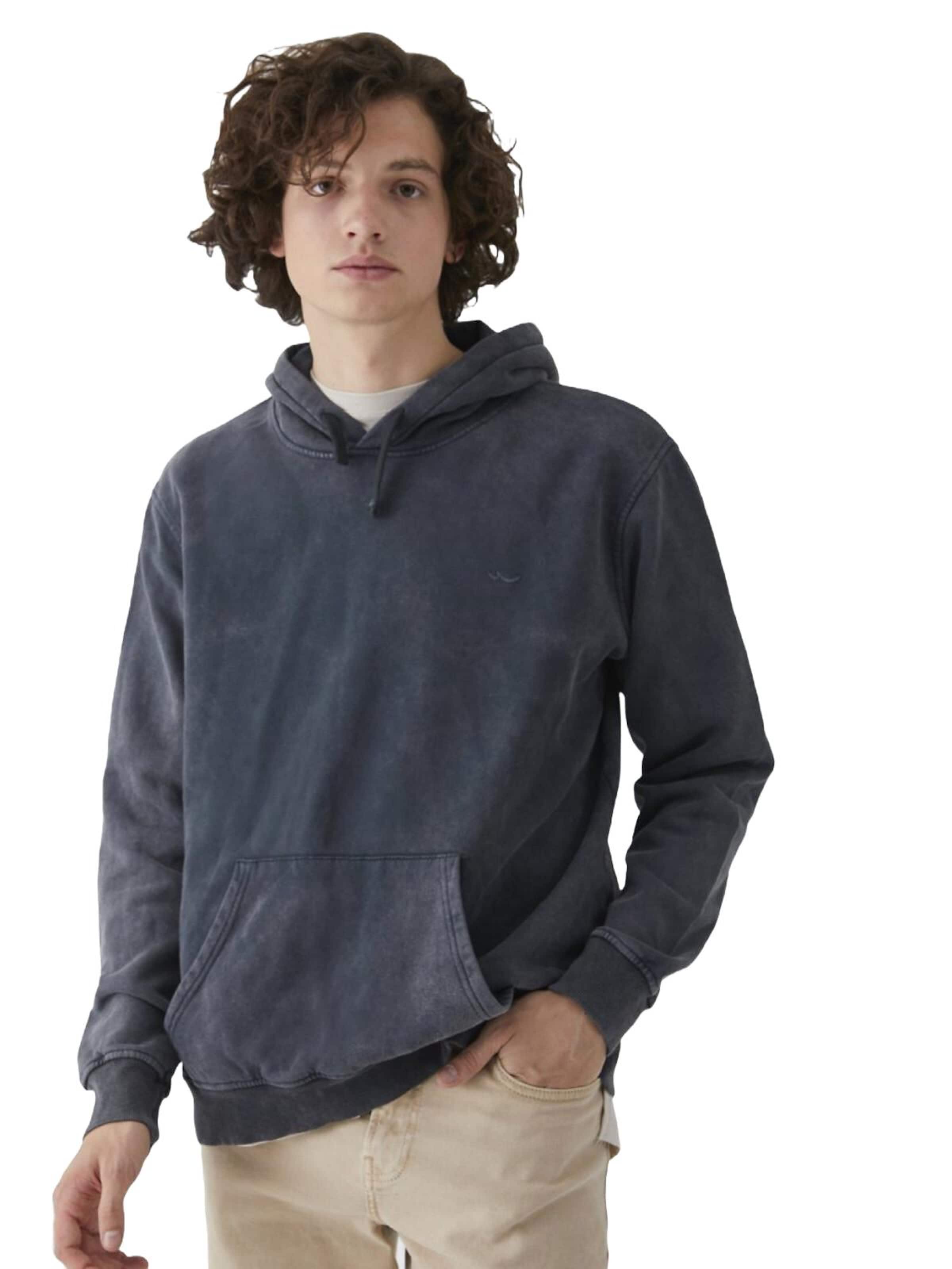 LTB Jeans - Sudadera 'LTB Jeans Herren Basic Sweatshirt' en gris: frente