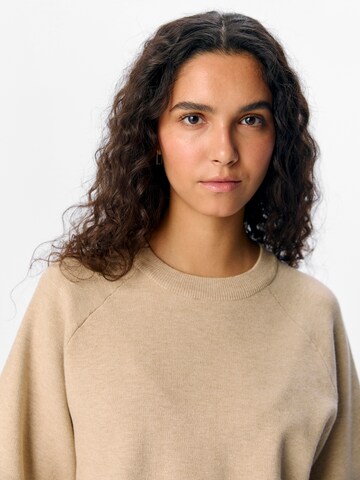 OBJECT Sweater 'OBJReynard' in Beige