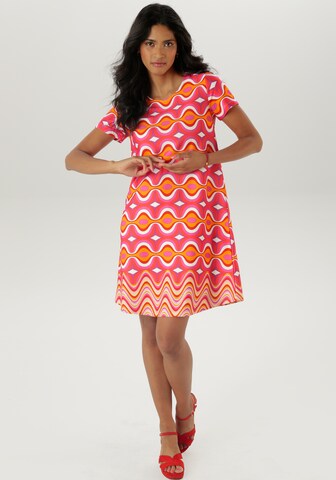 Aniston SELECTED Dress in Mixed colors