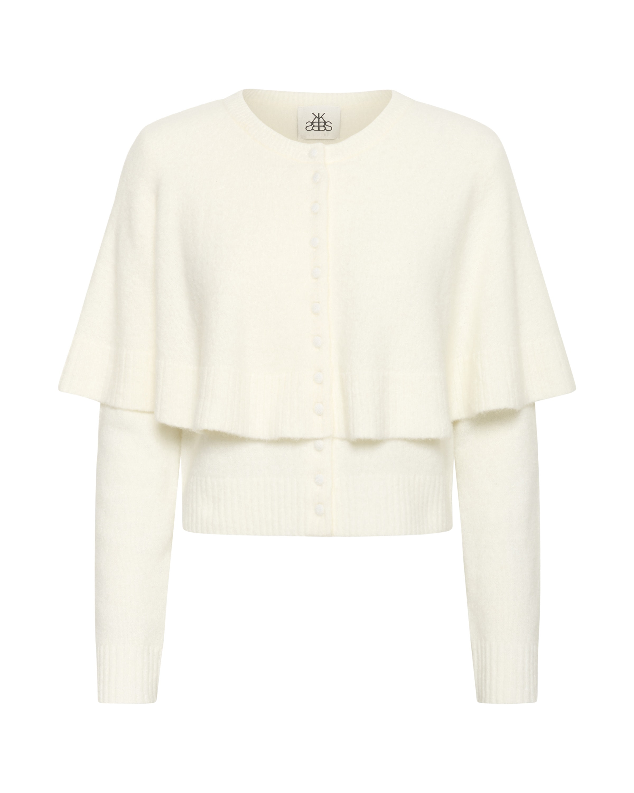 KAREN BY SIMONSEN Strickjacke 'KBDream ' in Beige: Vorderseite