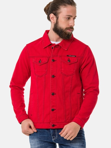 Veste mi-saison 'CJ289' CIPO & BAXX en rouge