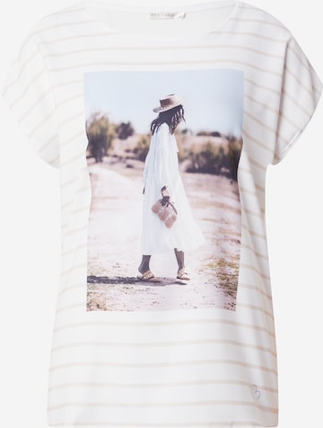 Key Largo Shirt 'TASHA' in Beige: voorkant