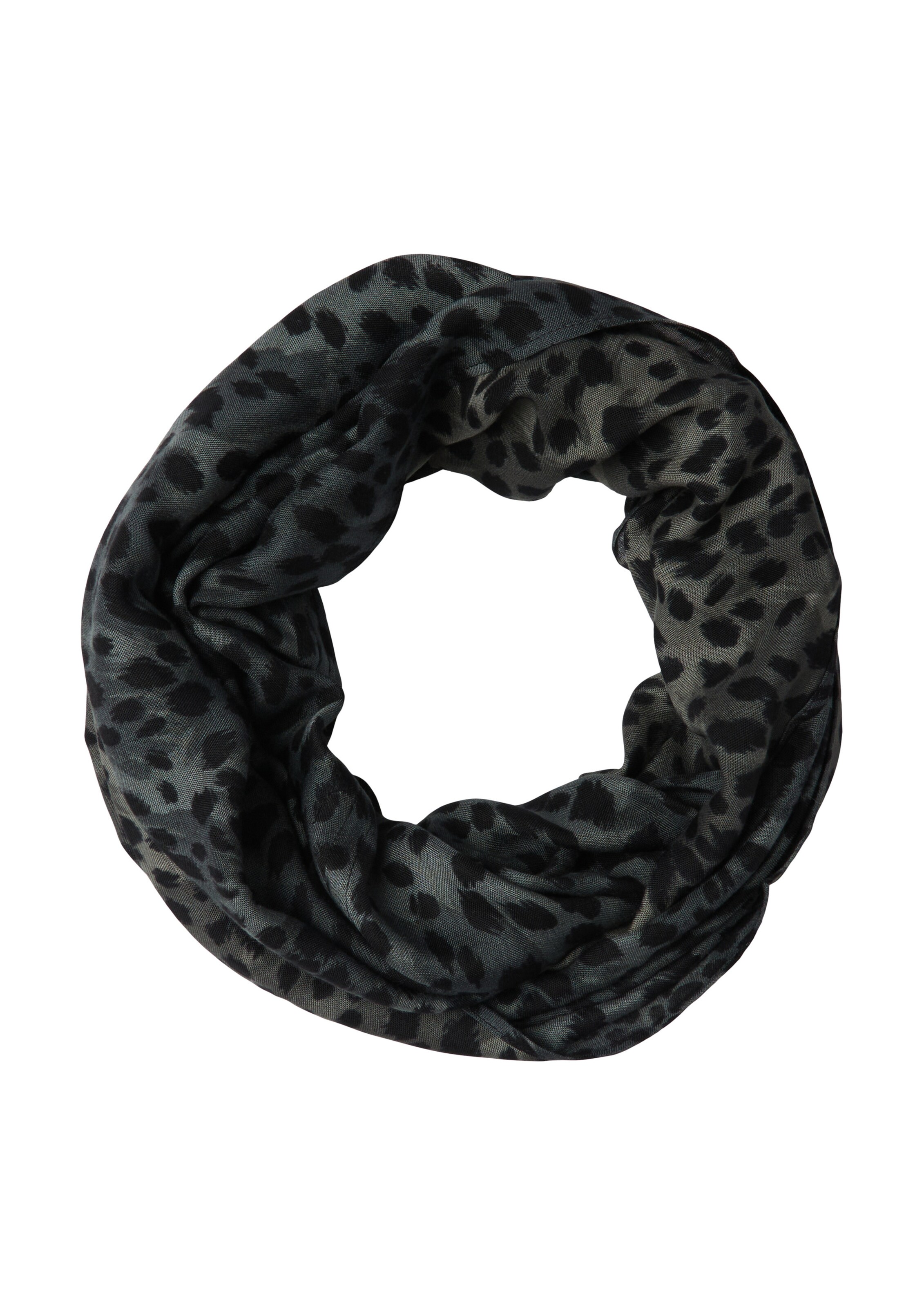 s.Oliver Schal in Schwarz: Vorderseite